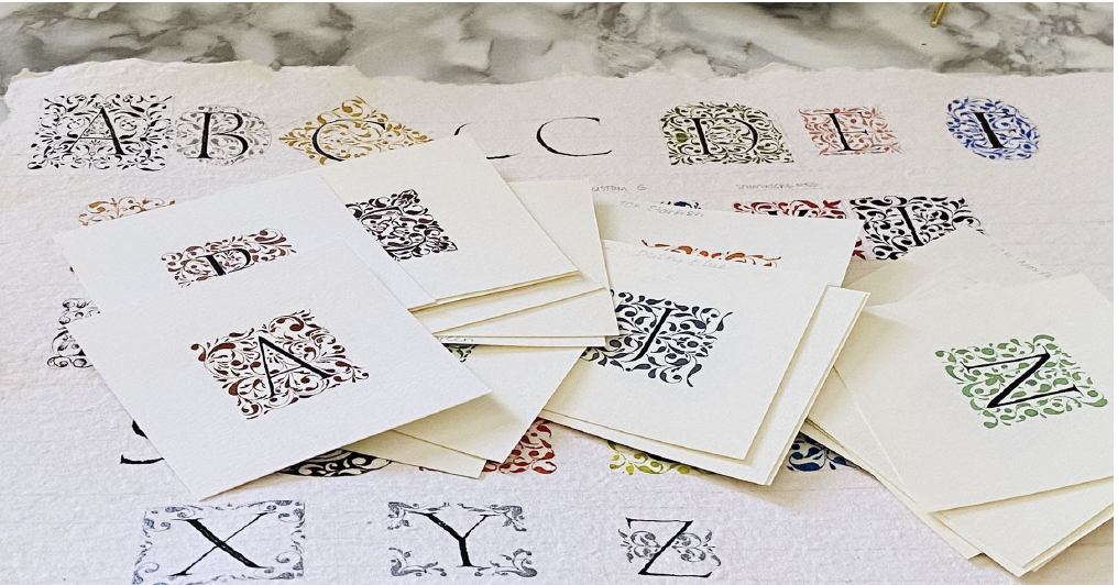Pretty Paisley Letters with
Cecilia Boschi